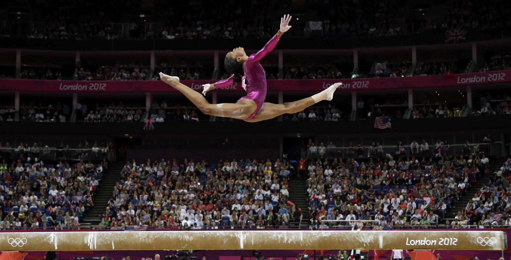 2012: Gabby Douglas becomes third straight American to win women's all-around Olympic title